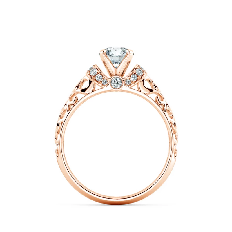 Nhẫn đính hôn Royal design NCH9904 5